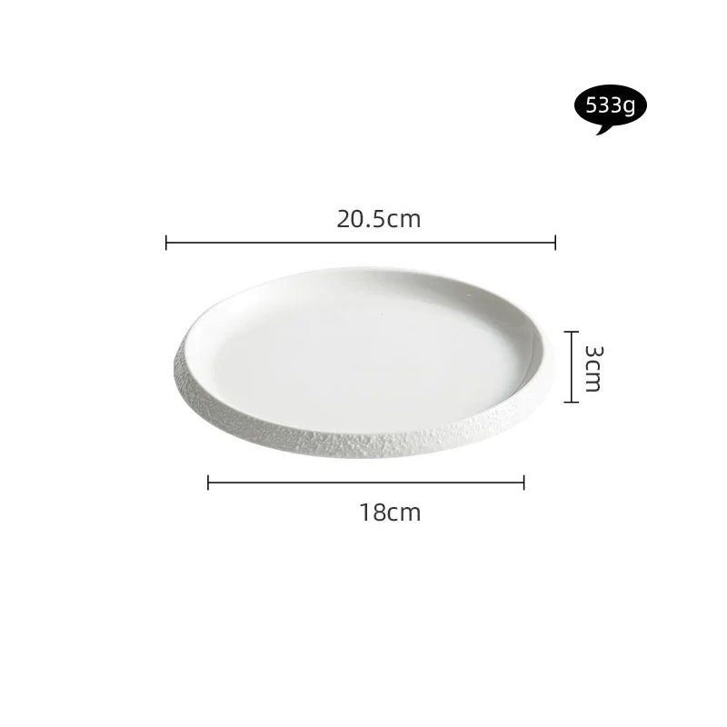 White Pearl 4-Piece Dish Sets