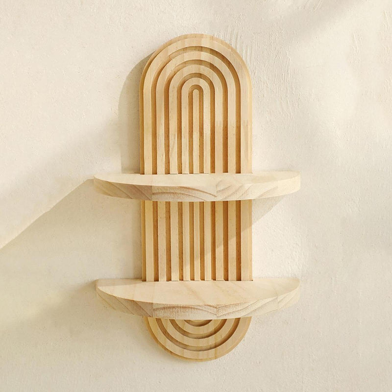 Geometric Wall Mounted Shelf