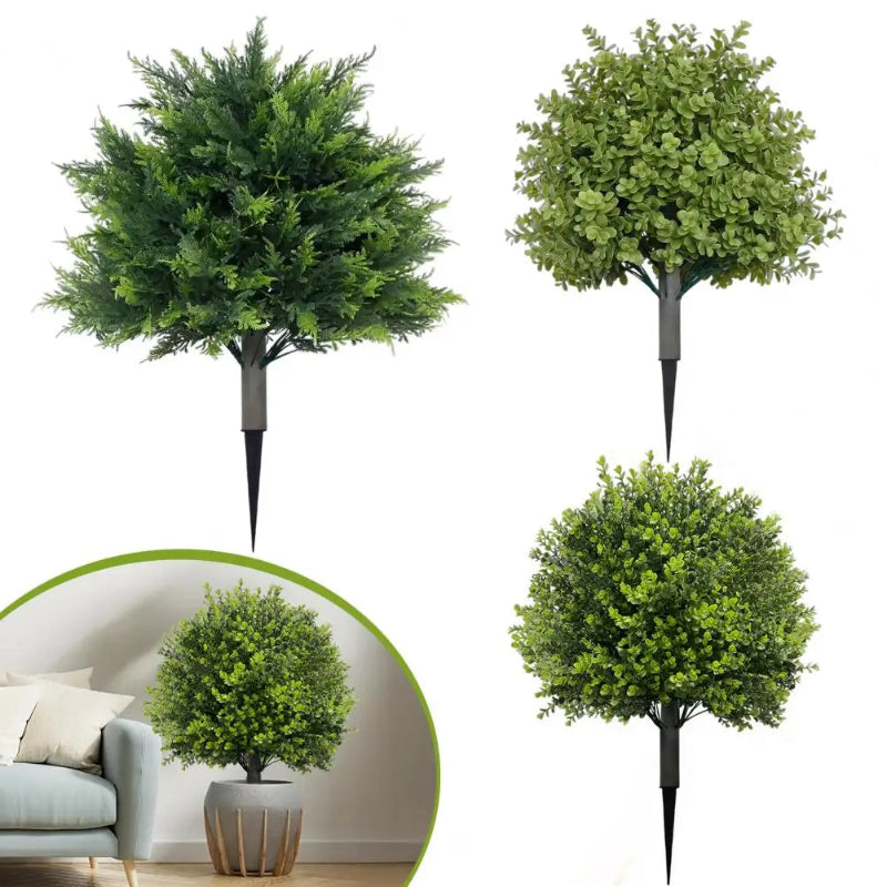 Artificial UV Resistant Boxwood Trees