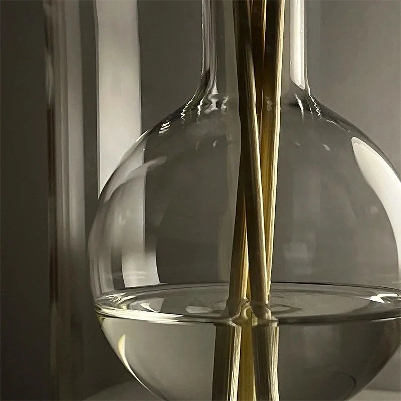 Premium-quality glass diffuser with a subtle, calming aesthetic for home or office use.