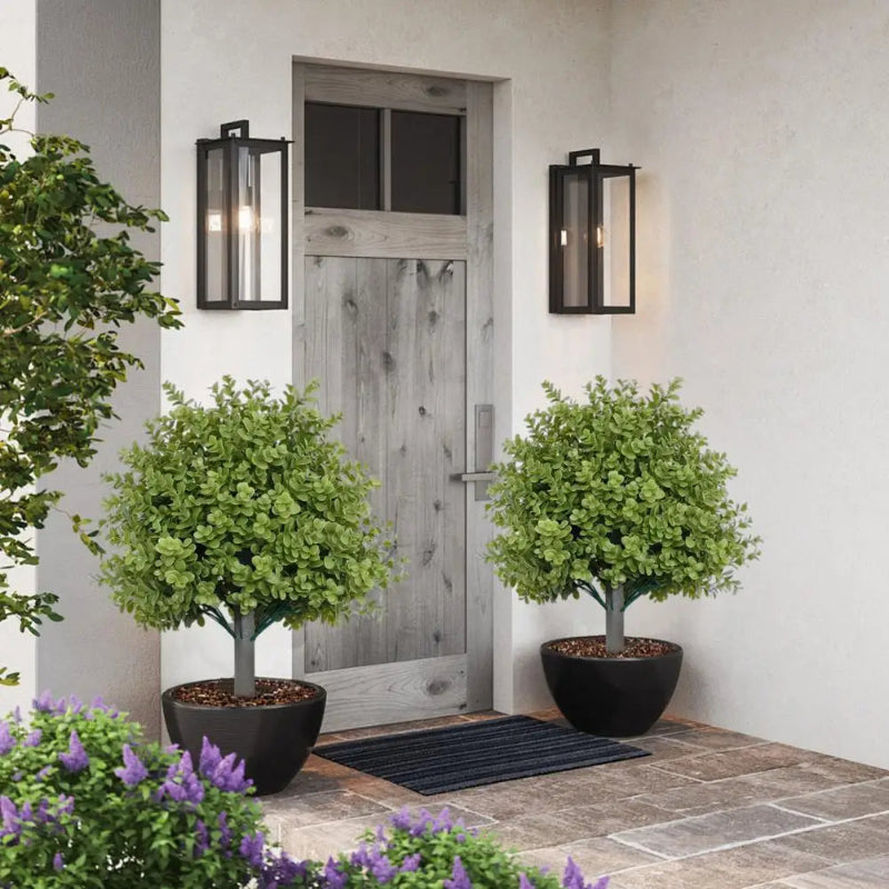 Artificial UV Resistant Boxwood Trees