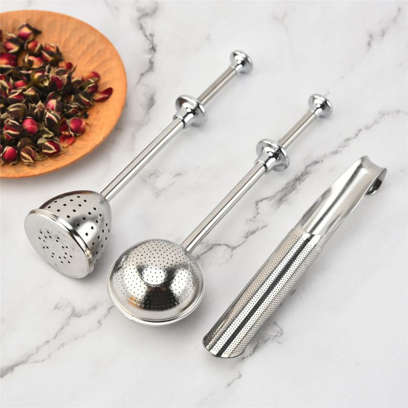 Stainless Steel Loose-Leaf Tea Infusers | Cooking Utensil – Kiyo Home
