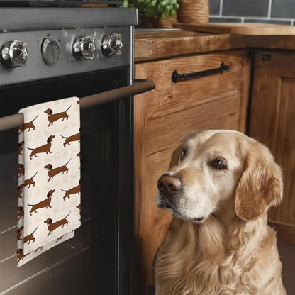 Microfibre Dachshund Cloths (Set of 2)