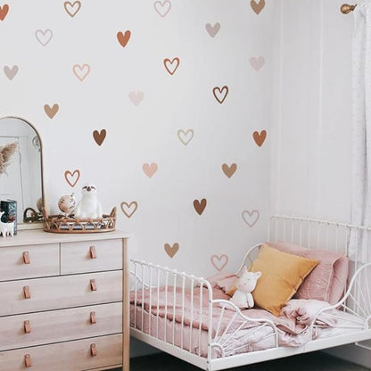 Heart Wall Stickers