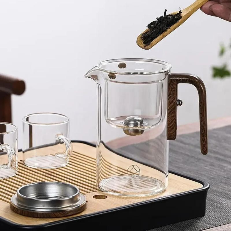 Auto-Steep Teapot with easy-to-use controls for customizing steeping times.