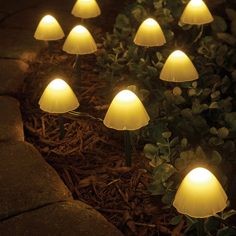 Solar Mushroom Lights