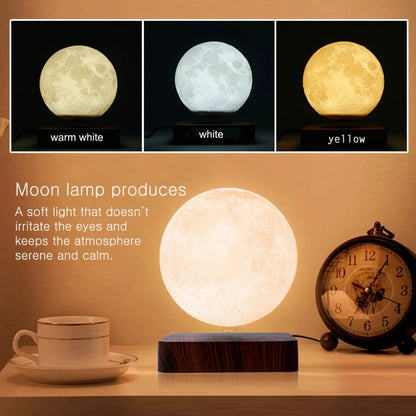 Levitating Moon Lamp