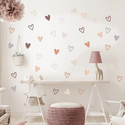 Heart Wall Stickers