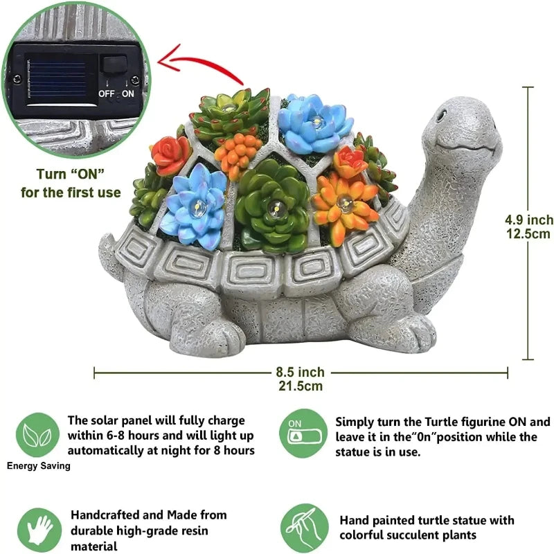 Solar Flower Turtle