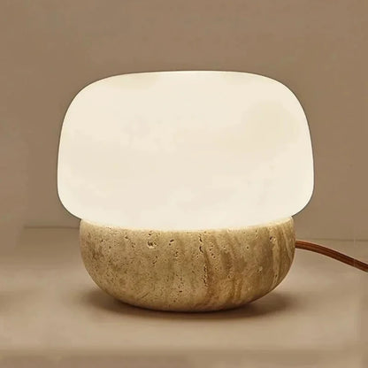 Stone Mushroom Lamp