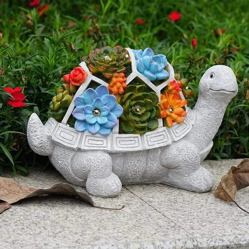 Solar Flower Turtle