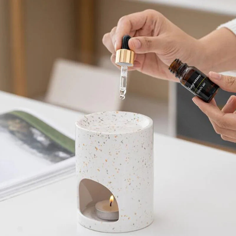 Terrazzo Wax Burner