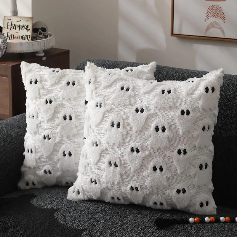 Fall Halloween Throw Pillow Covers