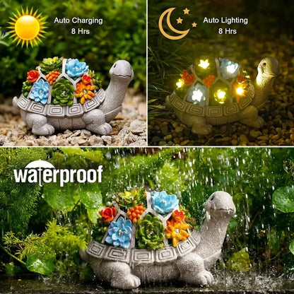 Solar Flower Turtle