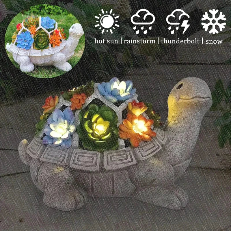 Solar Flower Turtle