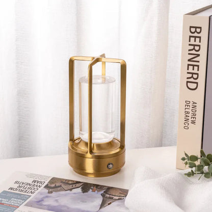 Chic Metal Table Lamp with minimalist design, offering elegant lighting for your home.