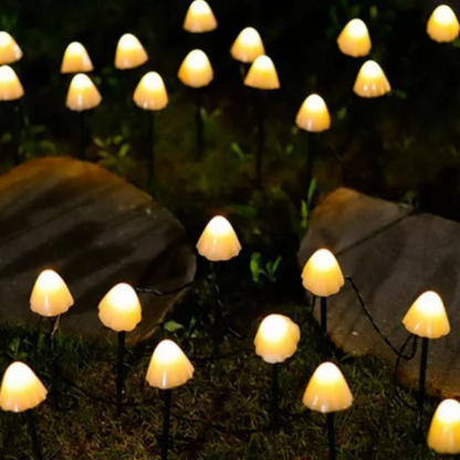 Solar Mushroom Lights