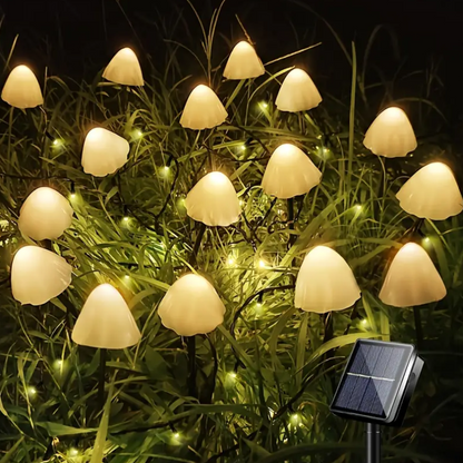 Solar Mushroom Lights