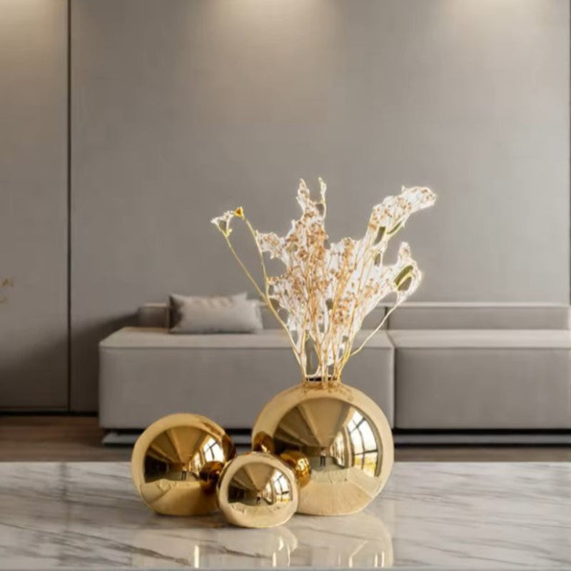 Gold Vases