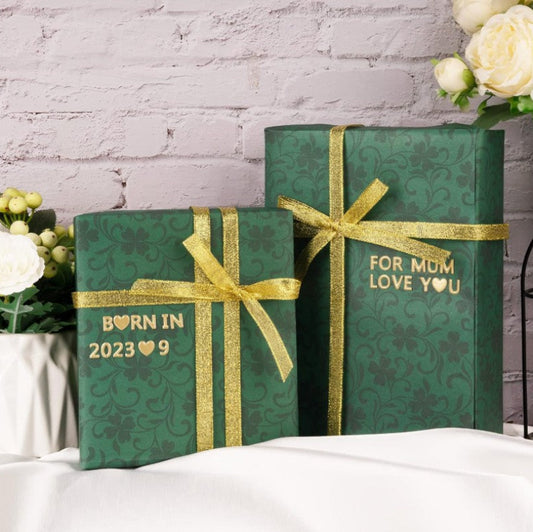 Letter Stickers for Gift Wrapping (6 Sheets)