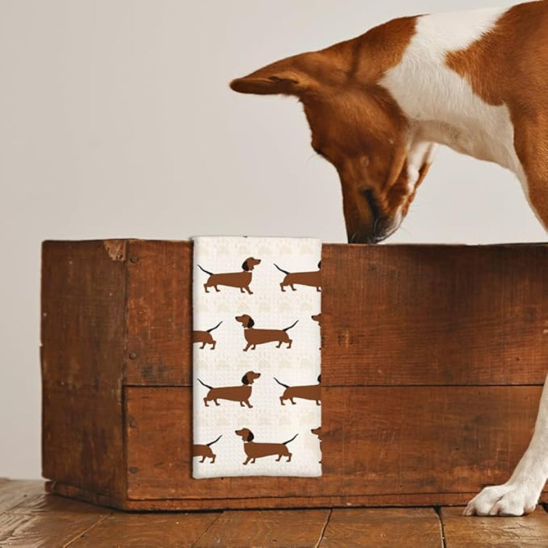 Microfibre Dachshund Cloths (Set of 2)