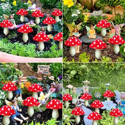 Colorful Solar Mushroom Lights