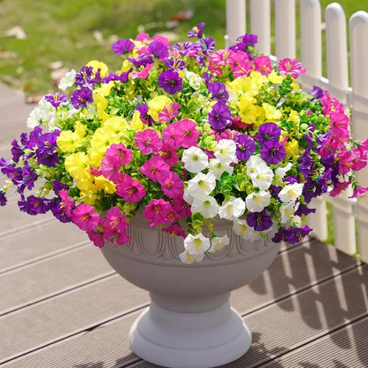 Artificial UV Protected Flowers 8-Piece Set
