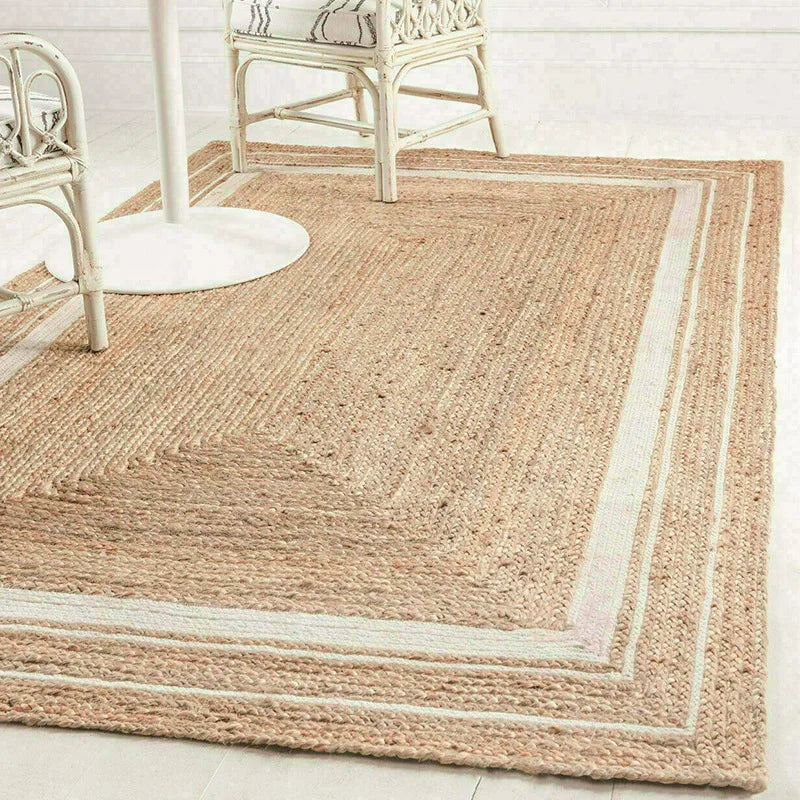 Natural Jute Hand Woven Rug