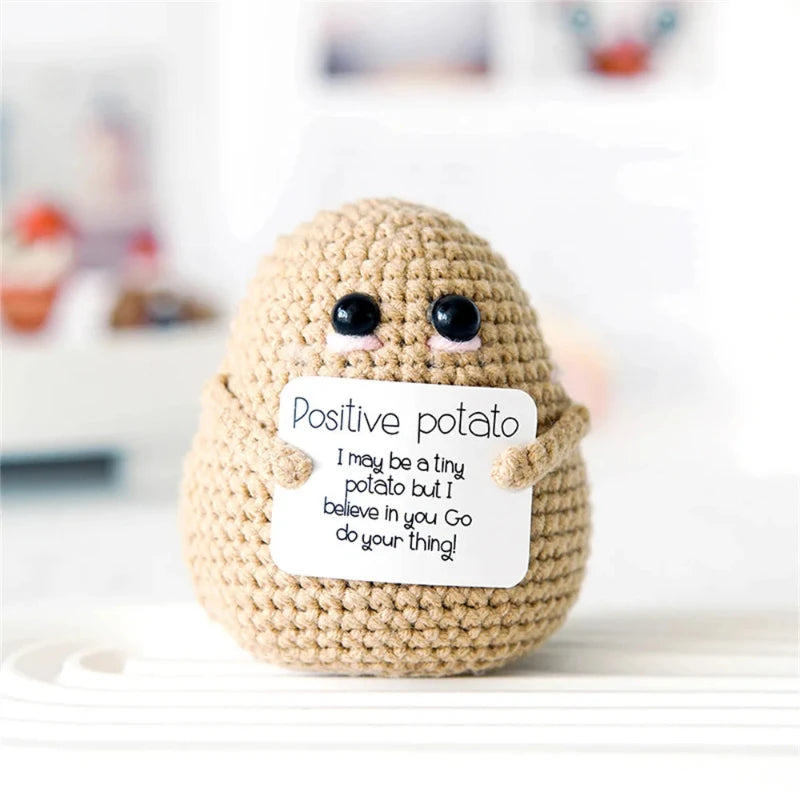 Wholesome and heartwarming Positive Potato for a daily mood boost.