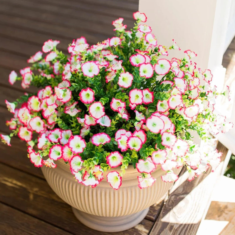 Artificial UV Protected Flowers 8-Piece Set