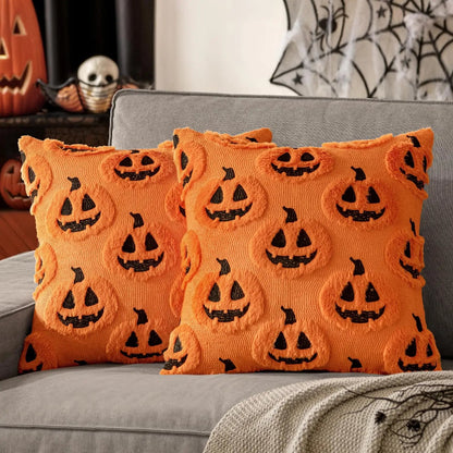 Fall Halloween Throw Pillow Covers