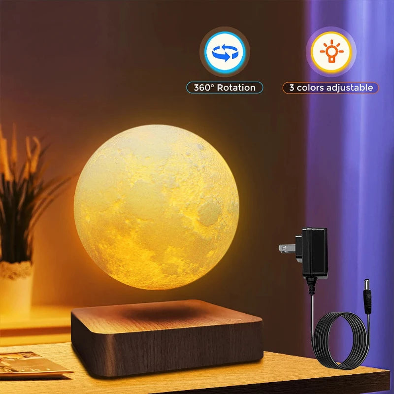 Levitating Moon Lamp