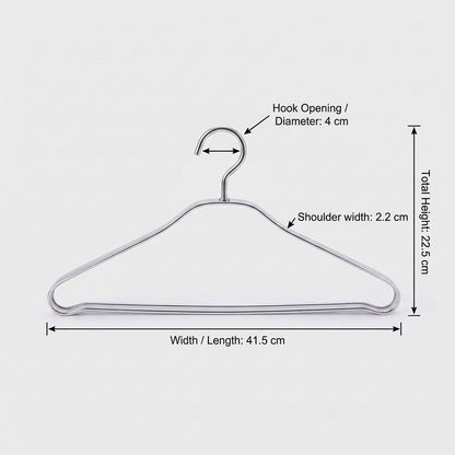 Aluminum Coat Hangers