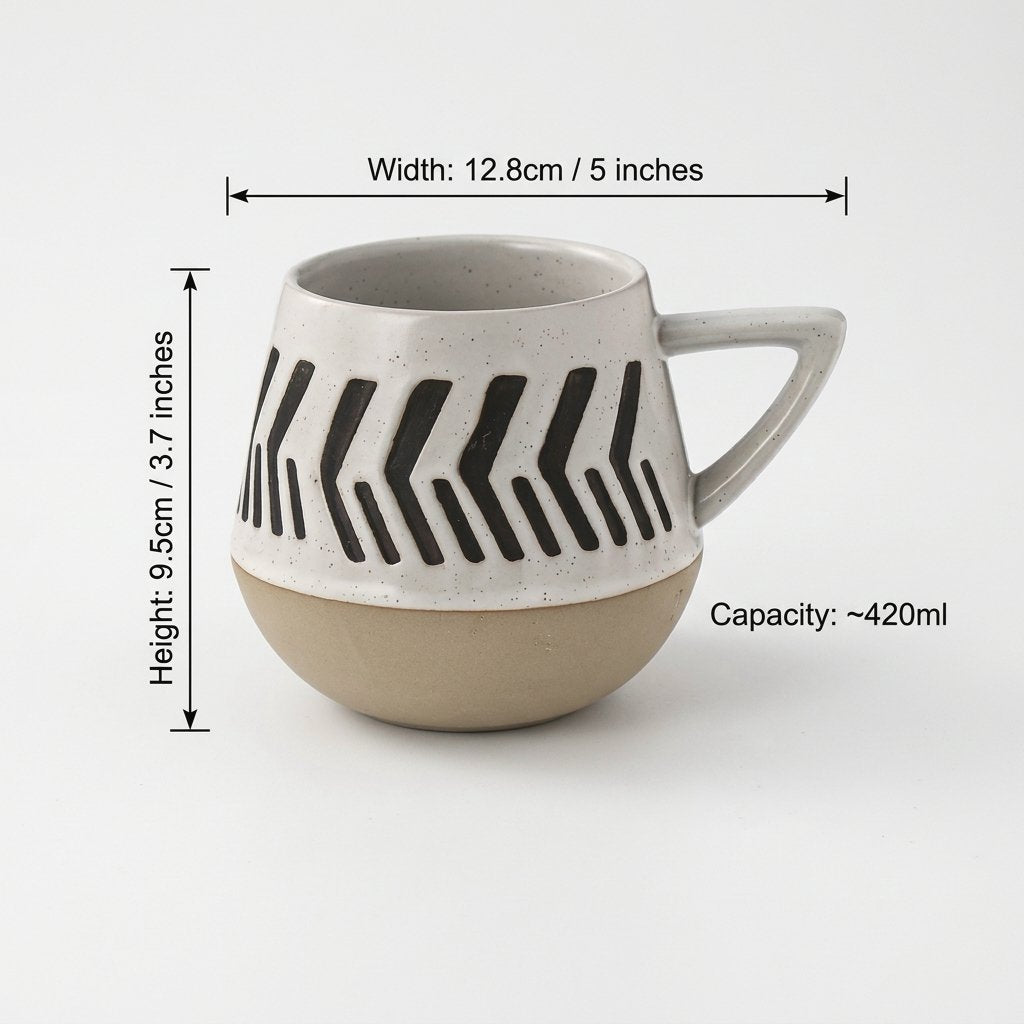 Black and White Coffee Cups