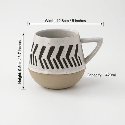Black and White Coffee Cups