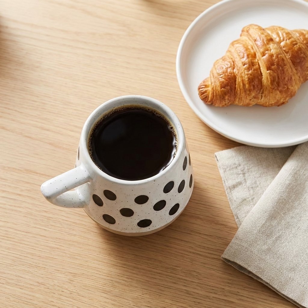 Black and White Coffee Cups
