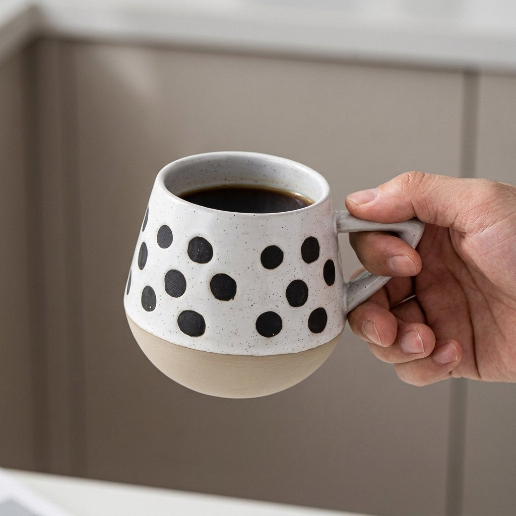 Black and White Coffee Cups