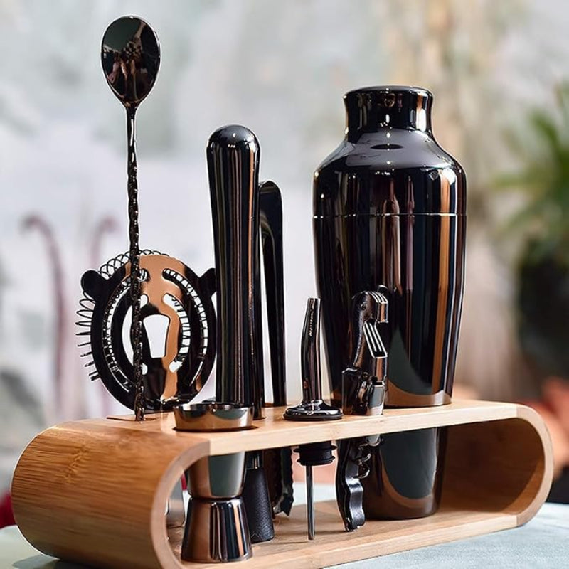 Cocktail 10‑Piece Bar Set – Complete Home Barware | Kiyo Home