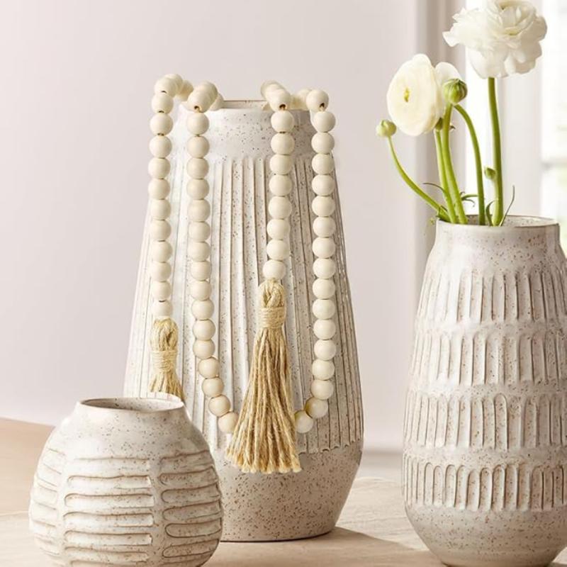 Elegant decorative beads, designed to add a pop of decor and charm to any room in your house.