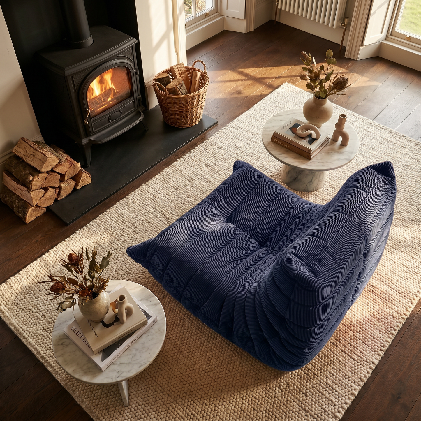 Modern Tufted Lounge Chair