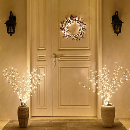 Branch lighting with intricate design, perfect for creating a serene and inviting atmosphere.