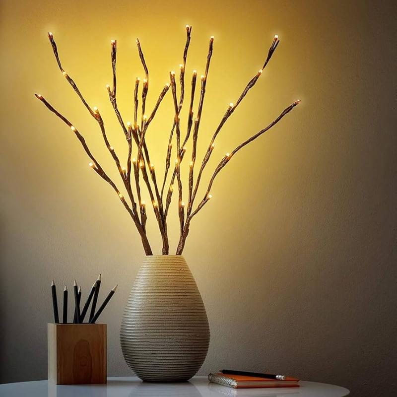 Nature-inspired branch lighting, bringing the beauty of the outdoors into your home.