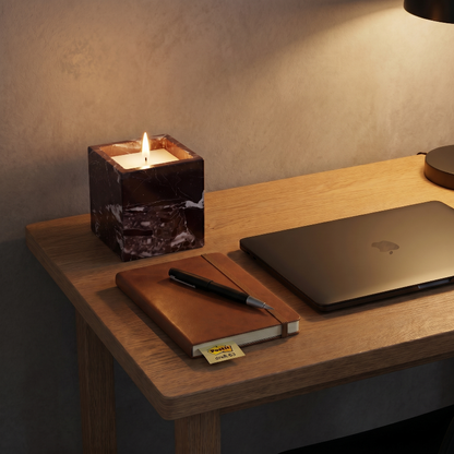 Calacatta Marble Candle Holders