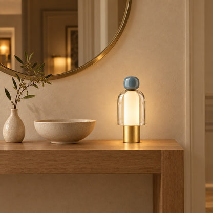 Designer Glass Table Lamp