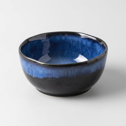 Eclipse Blue Porcelain Bowls