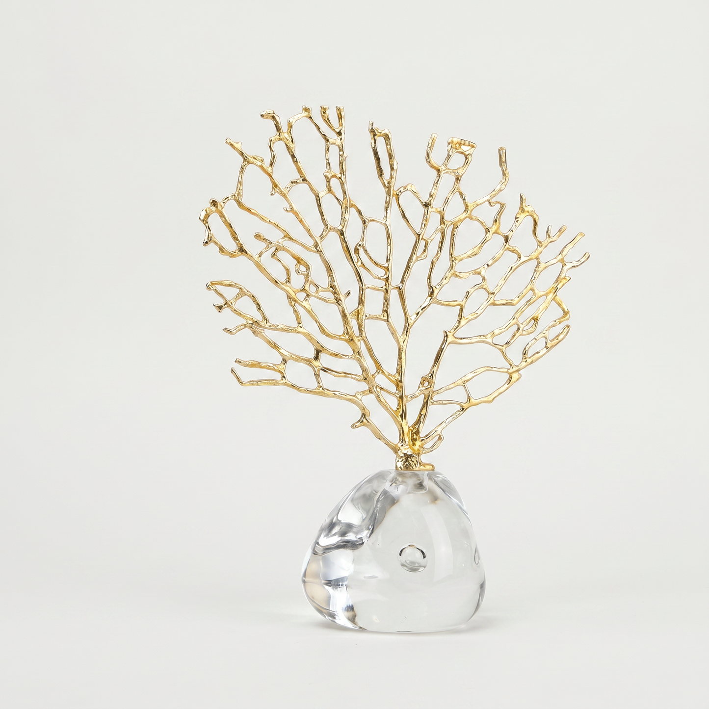 Gold Coral Sculptures