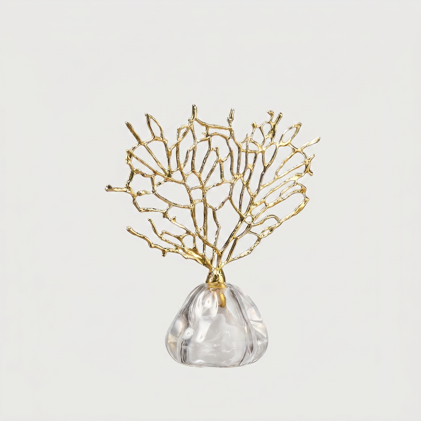 Gold Coral Sculptures
