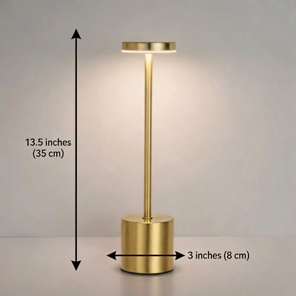 Luca touch table lamp dimensions and measurements