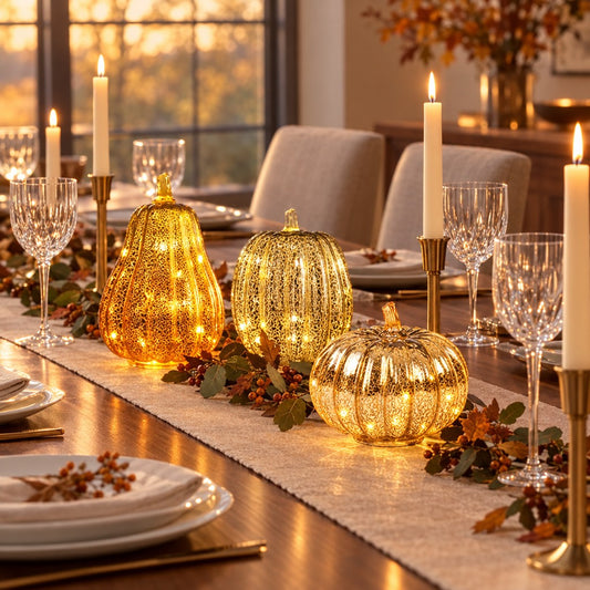 Light-Up Pumpkins