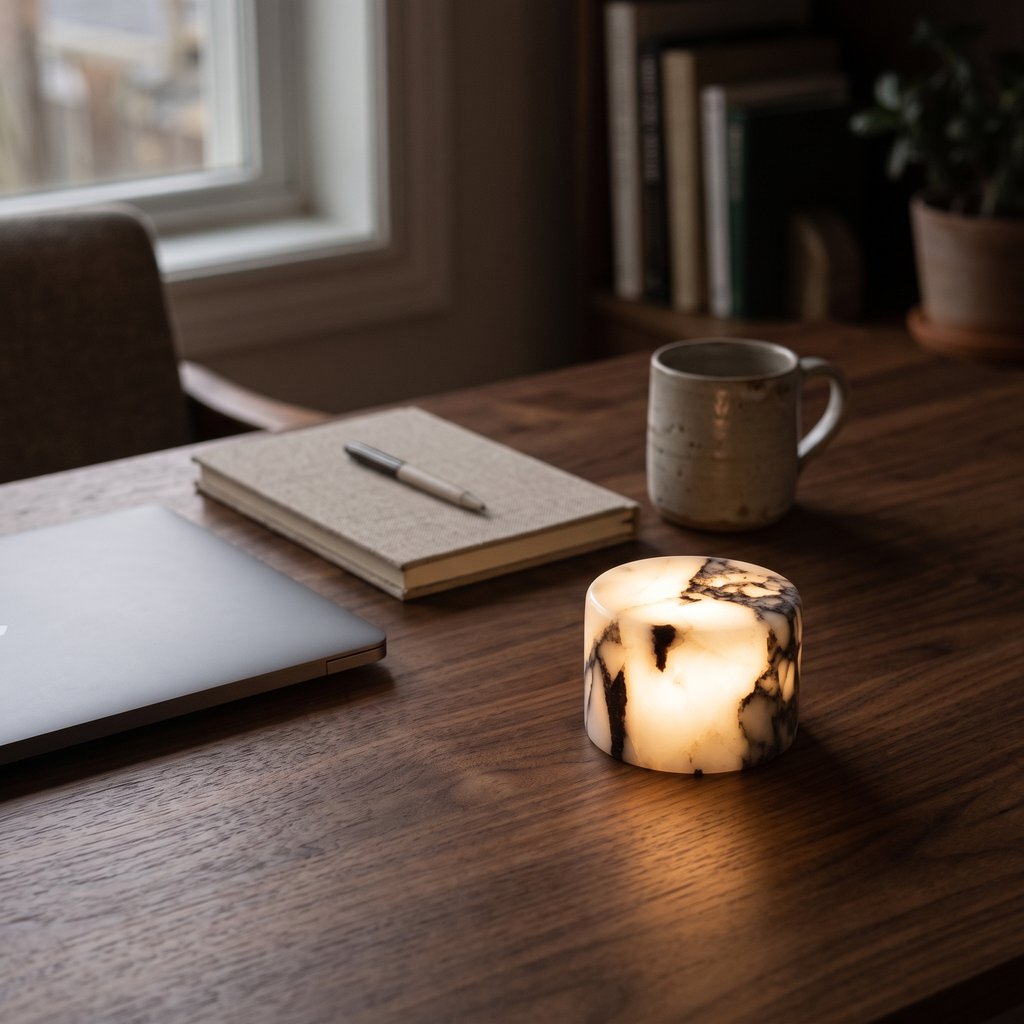 Marble Night Light